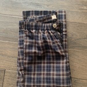 Brandy plaid pants, only worn once